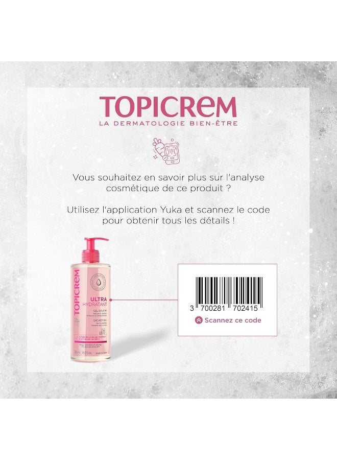 Topicrem Essentials Gentle Cleansing Gel Body & Hair 500ml - Image 4