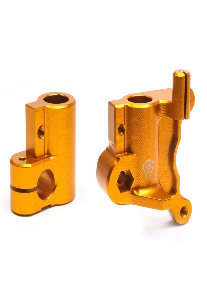 TREAL Losi Promoto MX Aluminum 7075 Fork Lug Set CNC Billet Machined Upgrades LOS264006(Orange) - Image 1
