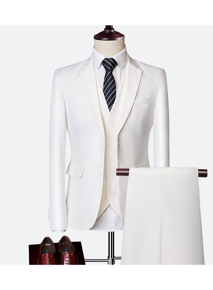 Shougu New Slim Fit Suit Set With Three Pieces  - Image 1