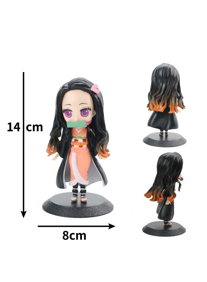 توي ستور شخصية أكشن قابلة للجمع كامادو نيزوكو شيطان القاتل مع قواعد 14x8 سم - Image 2