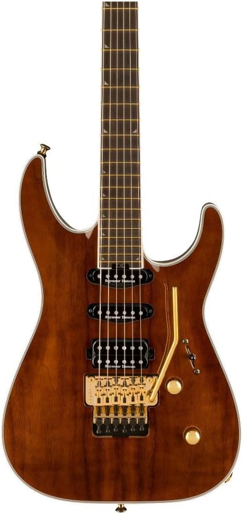 Jackson Pro Plus Series Soloist SLA3W Electric Guitar  Walnut Natural