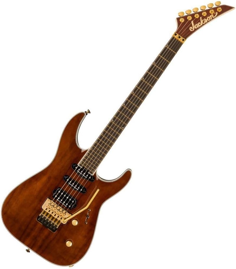 Jackson Pro Plus Series Soloist SLA3W Electric Guitar  Walnut Natural