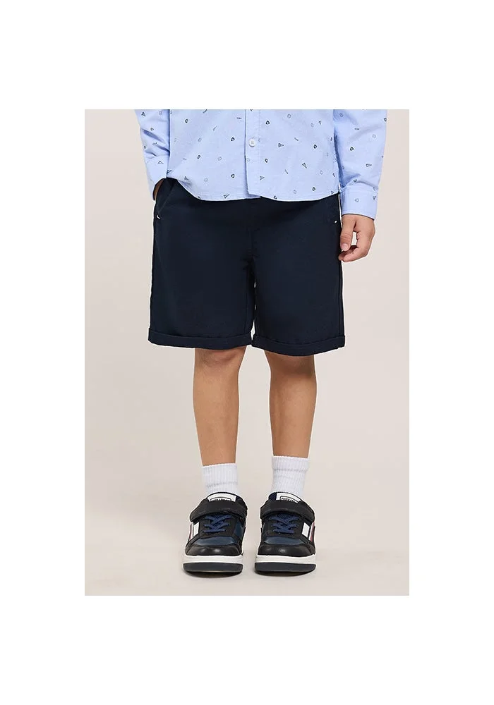 R&b Solid Shorts with Drawstring Waist