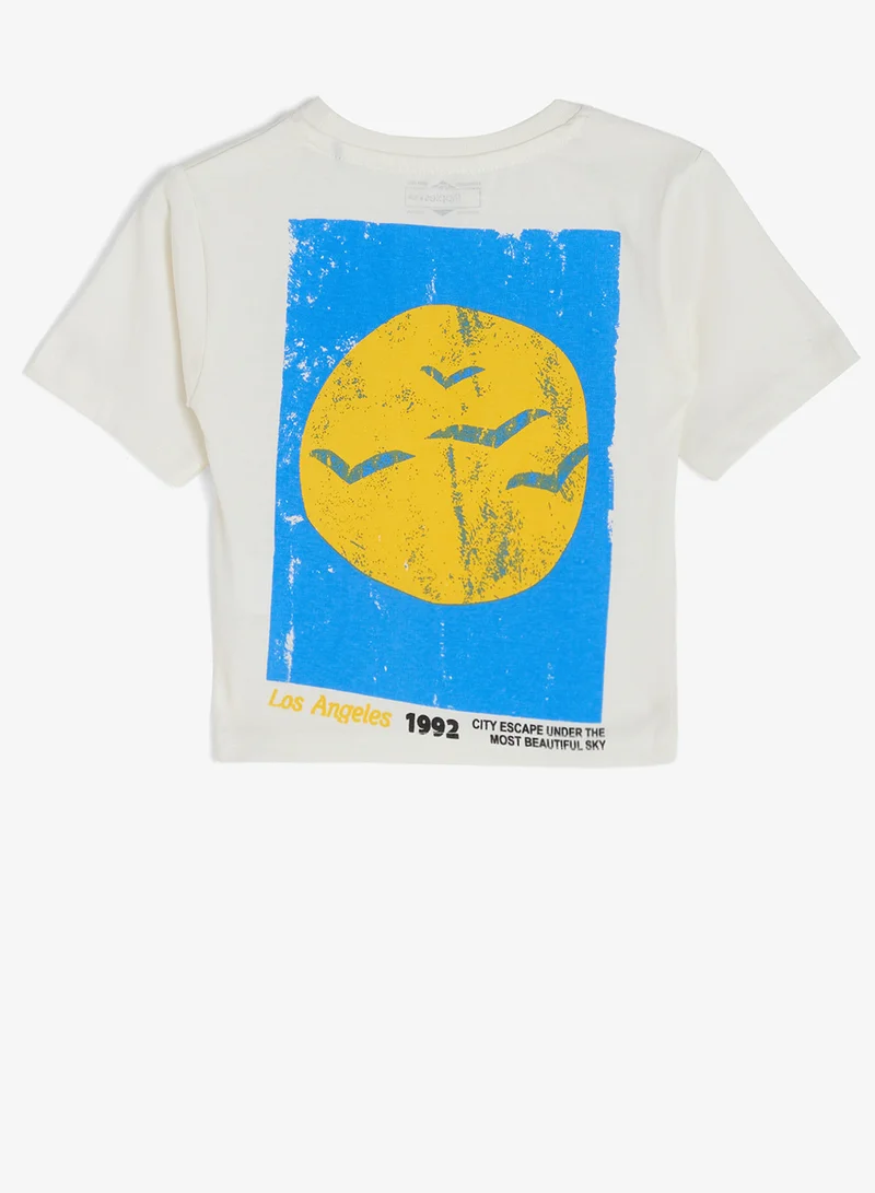 ريبلز مع نمشي Boys Drop Shoulder Tee & Shorts Set