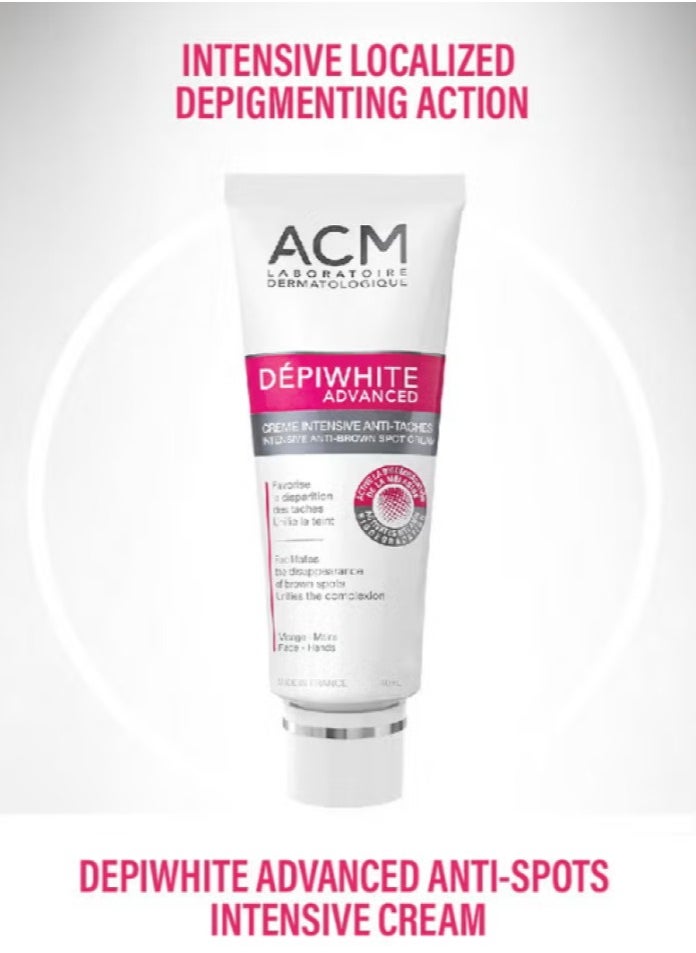 ACM Laboratoire dermatologique - ACM DEPIWHITE ADVANCED INTENSIVE ANTI-BROWN SPOT CREAM 40ml - Image 1