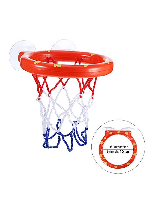 جوفيتيك مجموعة استحمام مكونة من حلقة كرة السلة و3 كرات - Image 3