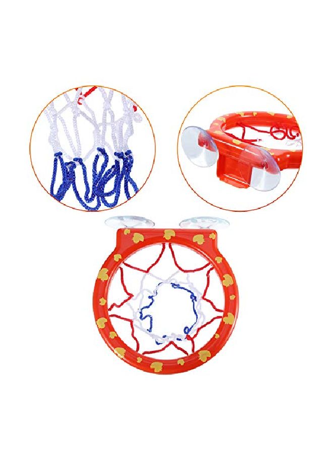 جوفيتيك مجموعة استحمام مكونة من حلقة كرة السلة و3 كرات - Image 4