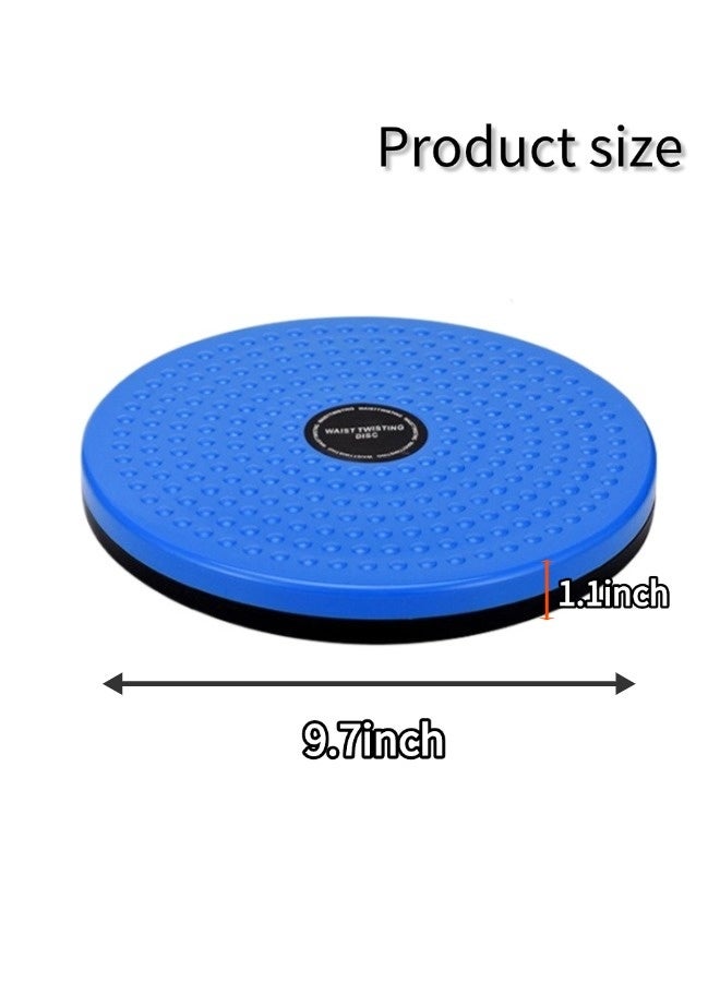 شيبشيب لوح التواء عضلات البطن الأساسية - سطح تدليك القدم المضاد للانزلاق مع جزيئات - لوح التواء لتنسيق الخصر - قرص تمارين لتنحيف الخصر، قرص دوران لتمارين عضلات البطن والخصر - Image 4