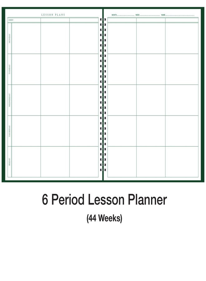 Ward Combination 9-10 Week Class Record + 6 Period Lesson Plan Book - Image 3