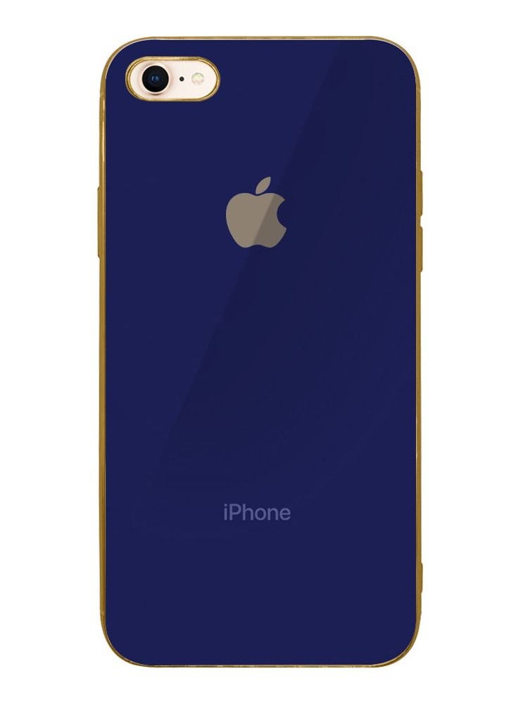 HICOOL for iPhone 8/7/SE 2022/SE 2020 Case Shockproof Hard PC Electroplated Ultra Thin Back Cover with Screen Protector Tempered Glass 4.7 inch  - Image 3