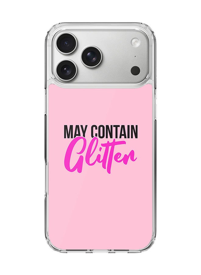 Stylizedd Classic Clear MagSafe Case for iPhone 17 Pro Max , Hybrid Soft Case Flexible Edges Anti Drop TPU PC Gel Thin Transparent Cover [ Designed for iPhone 17 Pro Max ] - May contain Glitter