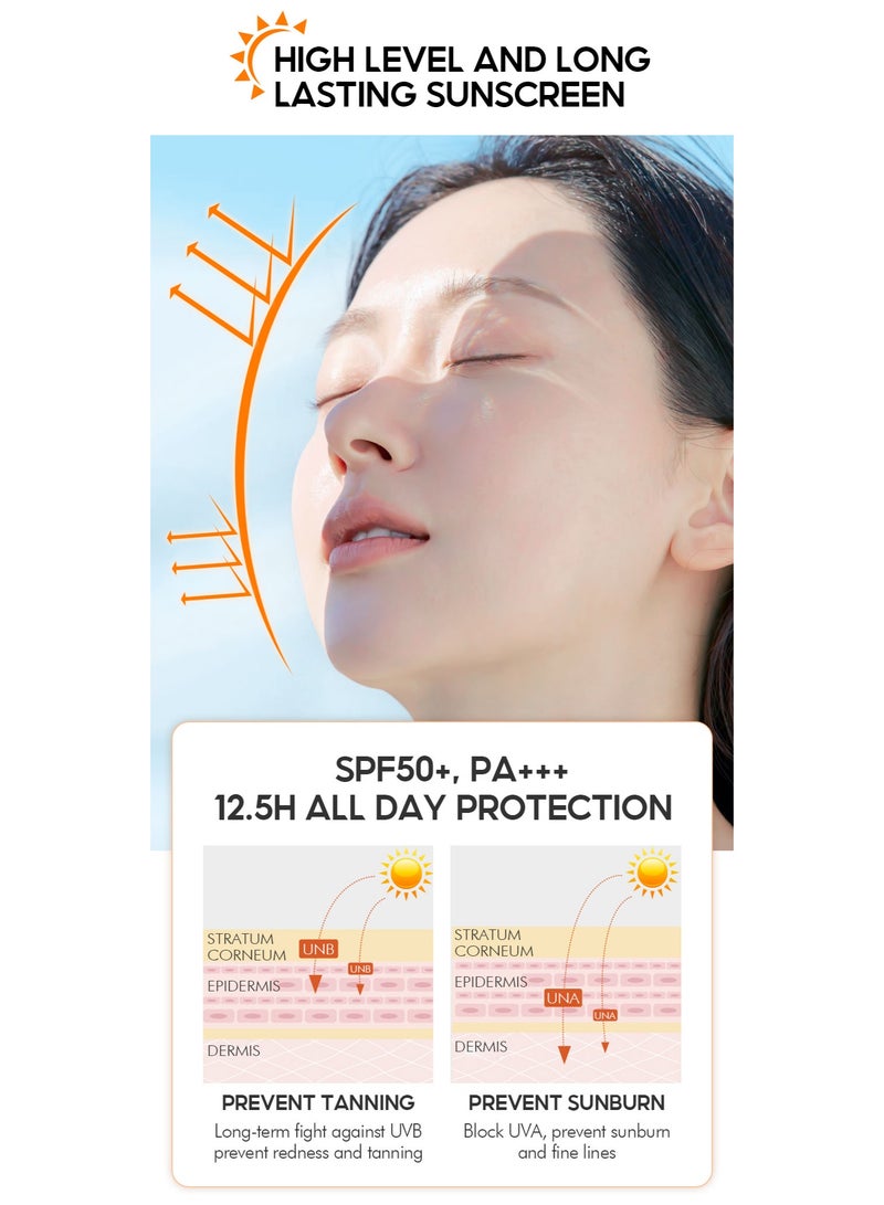 Vibrant Glamour Skin lightening cream and sunscreen with SPF 50+ protection against UVA and UVB rays, 50g - Image 5