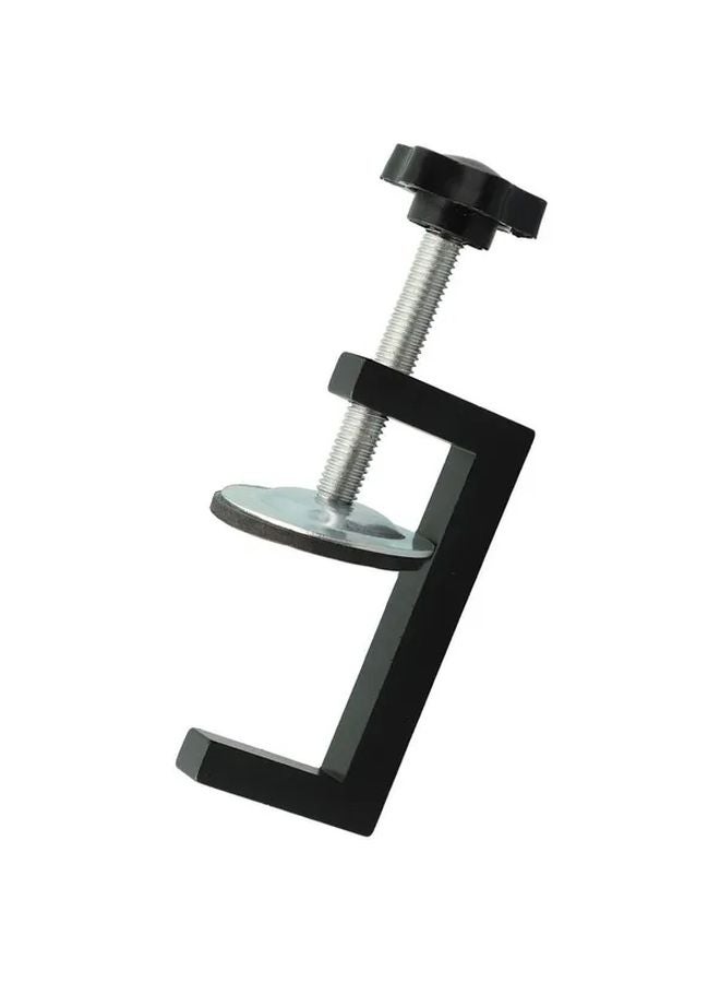 4 قطع من مشابك C الفولاذية الثقيلة باللون الأسود، أدوات معدنية قابلة للتعديل لأعمال النجارة - Image 4