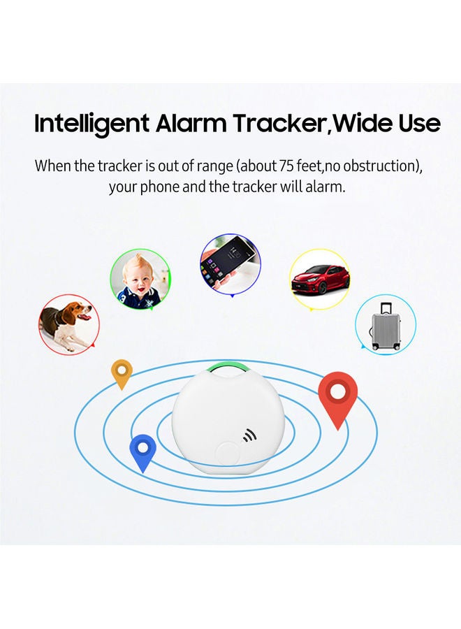 NIBEMINENT App Remote Control Smart Key Finder White 6.50X1.30X6.30cm - Image 4