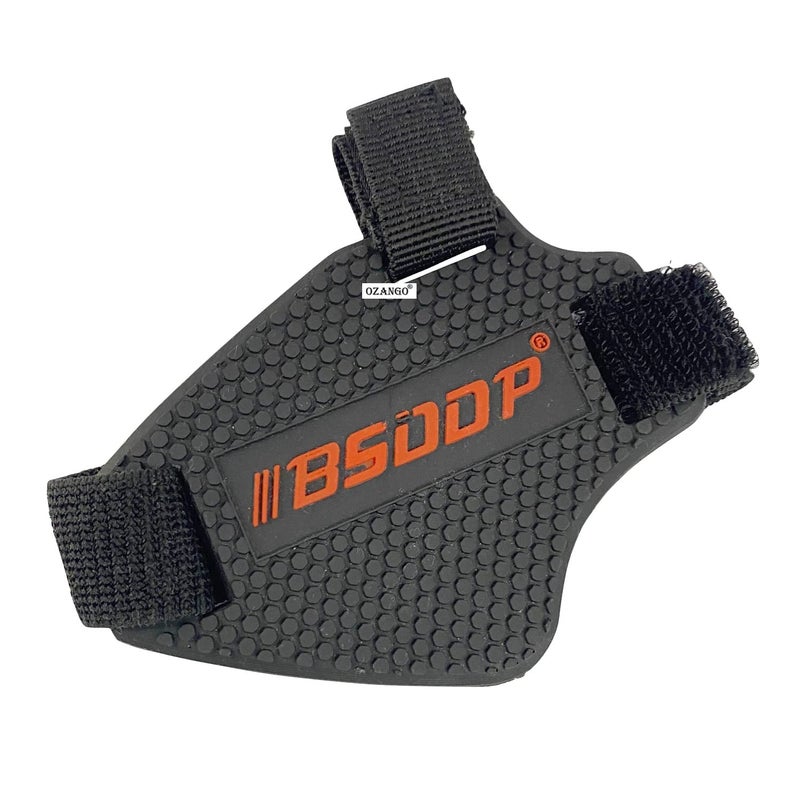 Ozango Bike Shoe Protector for Bike Gear Shift pad for Shoes Protective Motorbike (Black) for Honda CBR 150R - Image 4