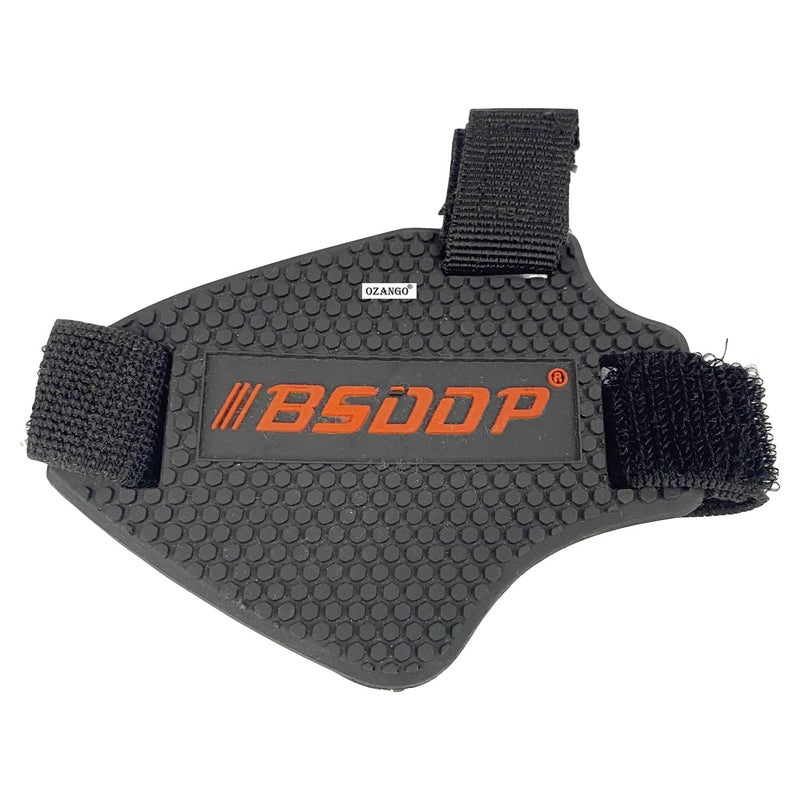 Ozango Bike Shoe Protector for Bike Gear Shift pad for Shoes Protective Motorbike (Black) for Honda CBR 150R - Image 1