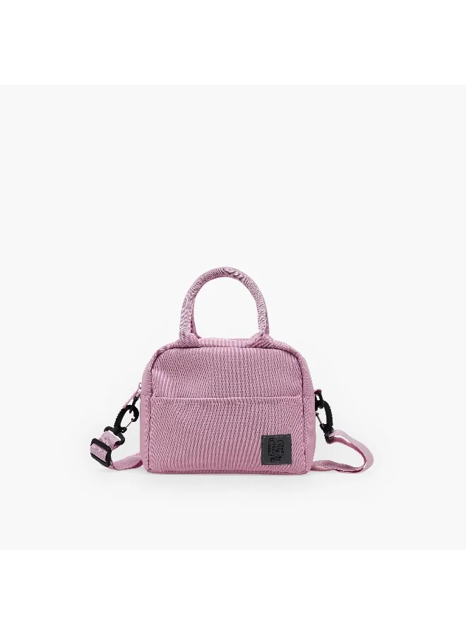 Must Lunch Bag-Monochrome-Sustainable-1 Cmprt (Rpet 900D Pu) Dusty Pink \ 24X19X13