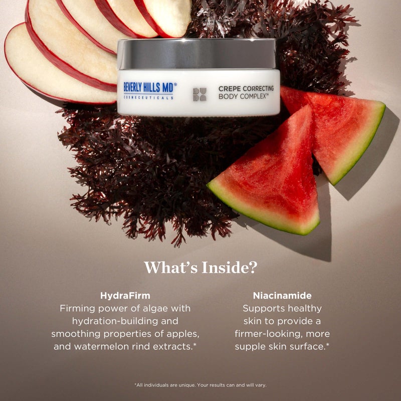 Beverly Hills MD Crepe Correcting Body Complex- Reduce Wrinkles & Smooth Skin- Full Body Anti-Aging Cream for Firming and Hydrating- Correct Thinning Skin on Chest, Arms, Legs, Stomach w/Niacinamide - Image 3