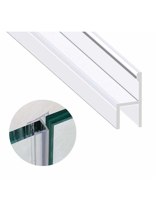 Zengest Glass Door Seal Strip, 120 Inch Soft Shower Door Sweep to Stop Leaks, Shower Silicone Seal Strip - Image 1