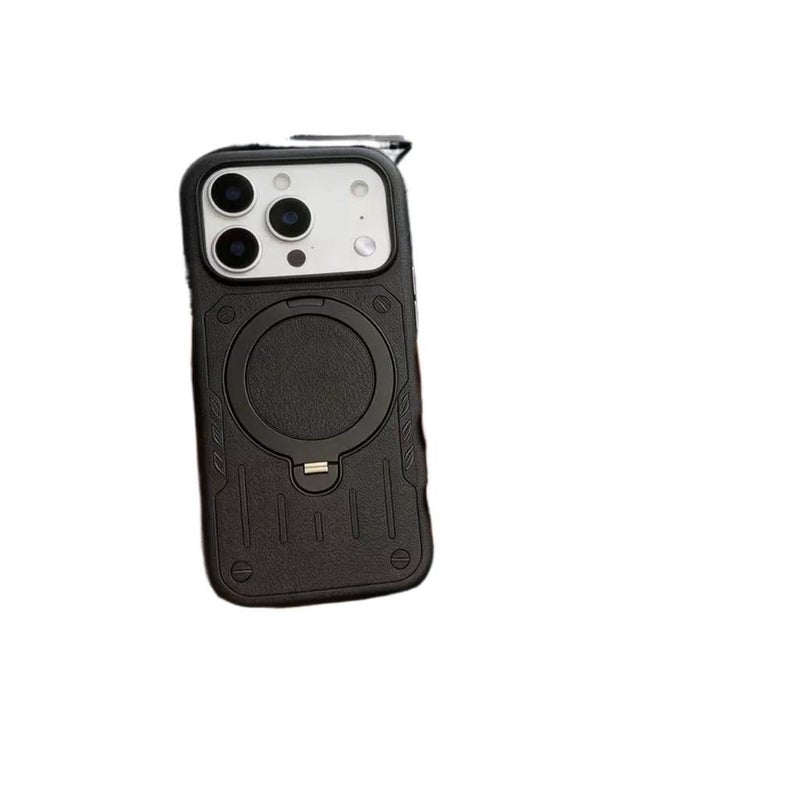 PC MagSafe Case for iPhone 15 / 15 Plus / 15 Pro / 15 Pro Max with Drop Protection and Kickstand plus Shockproof plus Strong Magnetic plus Scratch Resistant in Desert Gold - ModaStar - Image 5