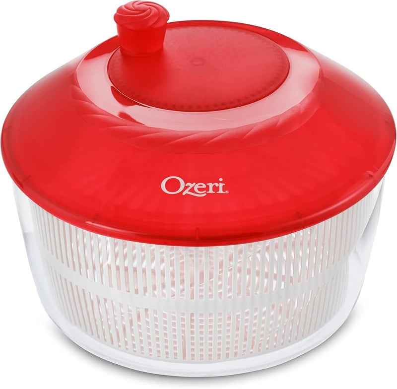 Ozeri Italian Made Fresca Salad Spinner and Serving Bowl, BPA-Free - Image 1