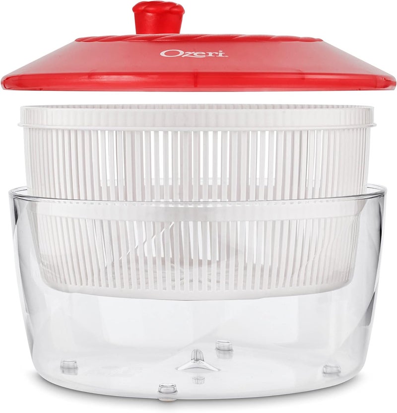 Ozeri Italian Made Fresca Salad Spinner and Serving Bowl, BPA-Free - Image 3