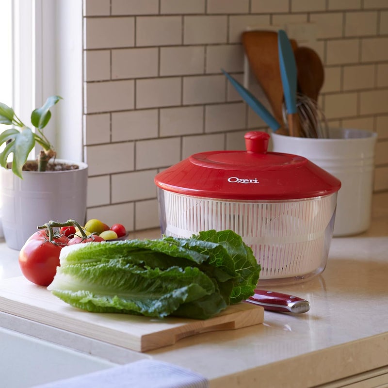 Ozeri Italian Made Fresca Salad Spinner and Serving Bowl, BPA-Free - Image 5