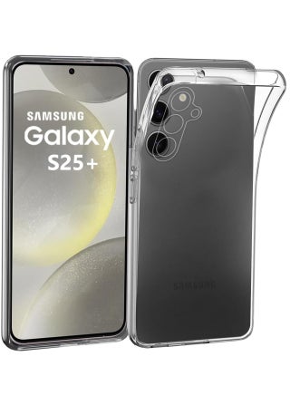 Samsung Galaxy S25 Plus Case Scratch Resistant Soft TPU Back Cover Shockproof Silicone Gel Rubber Bumper Anti Fingerprints Full Body Protective Case Cover for Samsung Galaxy S25 Plus Clear - pzsku/ZF1BFFCEBD9DDDE1BB517Z/45/_/1735847030/95ef69fa-3302-4713-ad0d-d4d8be85e793