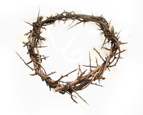 ZULUF 7.5" Crown of Thorns from Bethlehem Jerusalem – Authentic Holy Land Passion of Christ Gift Boxed Ornament HLG027 - Image 2