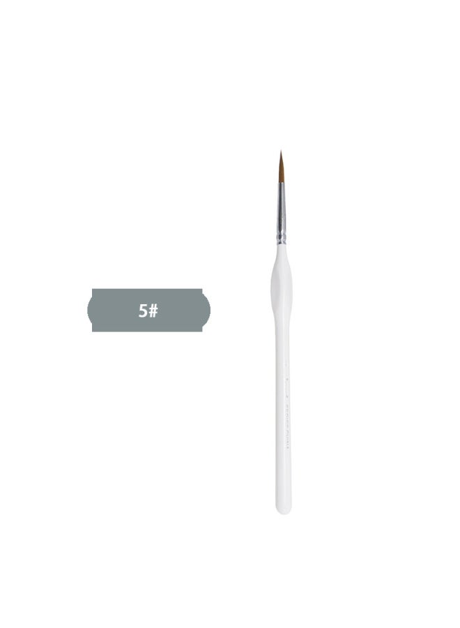 Nine Extremely Three-sided Drawing Pen Watercolor Gouache Brushwork Outline Tracing Pen Drawing Surface-drawing Photo Pen Extra Traditional Chinese Painting Hand-painted - Image 1