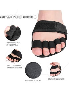 Oasisgalore Hammer Toes Corrector straightener, Toe Straightener Pack of 2 (5 Holes) Hammer Toe Sling  - Image 3