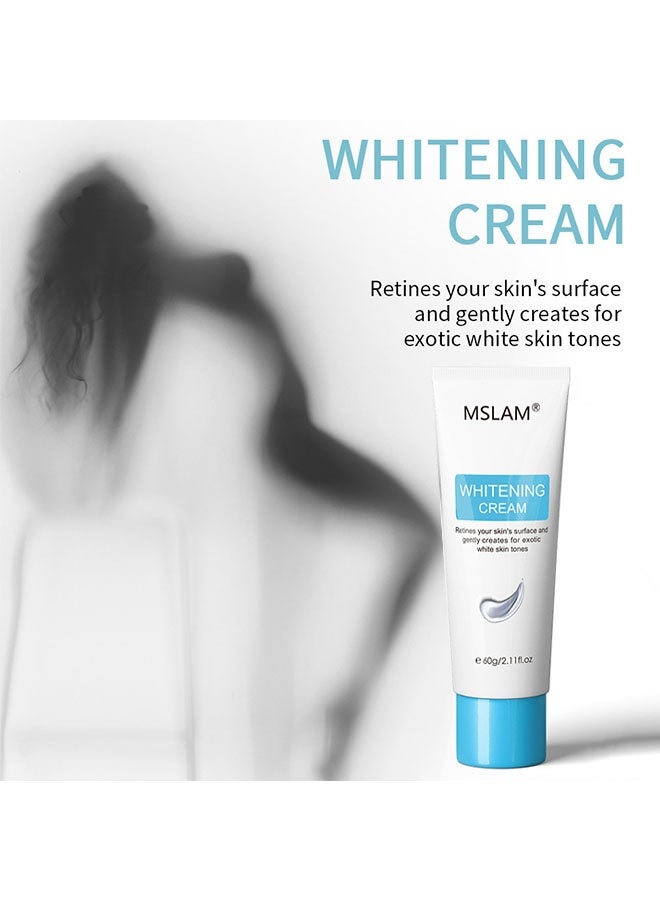 MSLAM Whitening Cream，Brightening Brightening Repair Whitening Cream 60g - Image 2