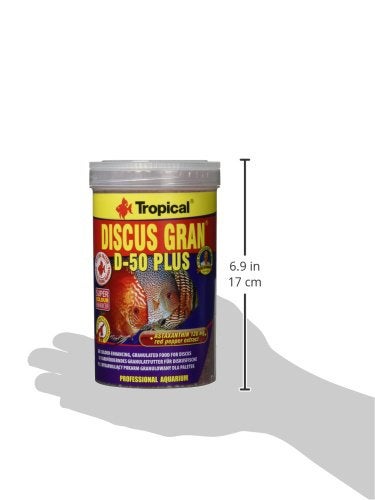TROPICAL Young And Adult Discus Fish Gran D-50 Plus Granules (1000 ml) - Image 3