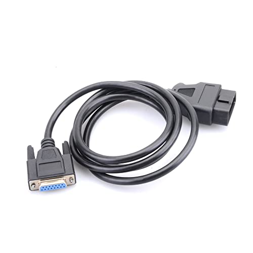 Luckmart 1.5M Main Replacement Test Data Cable for Launch Scanners Creader CRP129 X431 CRP123 VII+ VIII 8021 CR8021 OBD2 OBD-II Connector Cable Scan Tool - Image 3