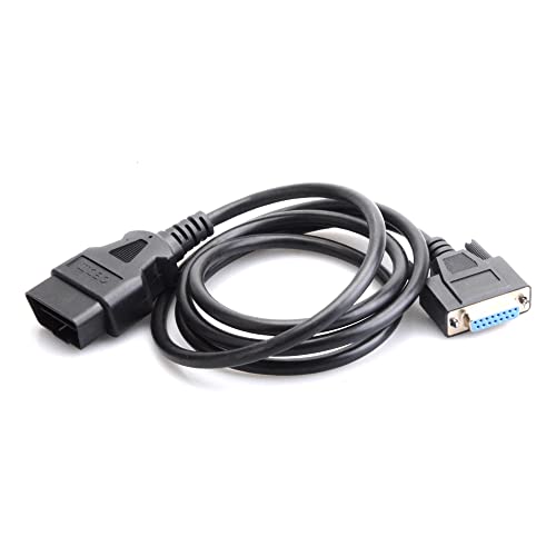 Luckmart 1.5M Main Replacement Test Data Cable for Launch Scanners Creader CRP129 X431 CRP123 VII+ VIII 8021 CR8021 OBD2 OBD-II Connector Cable Scan Tool - Image 4