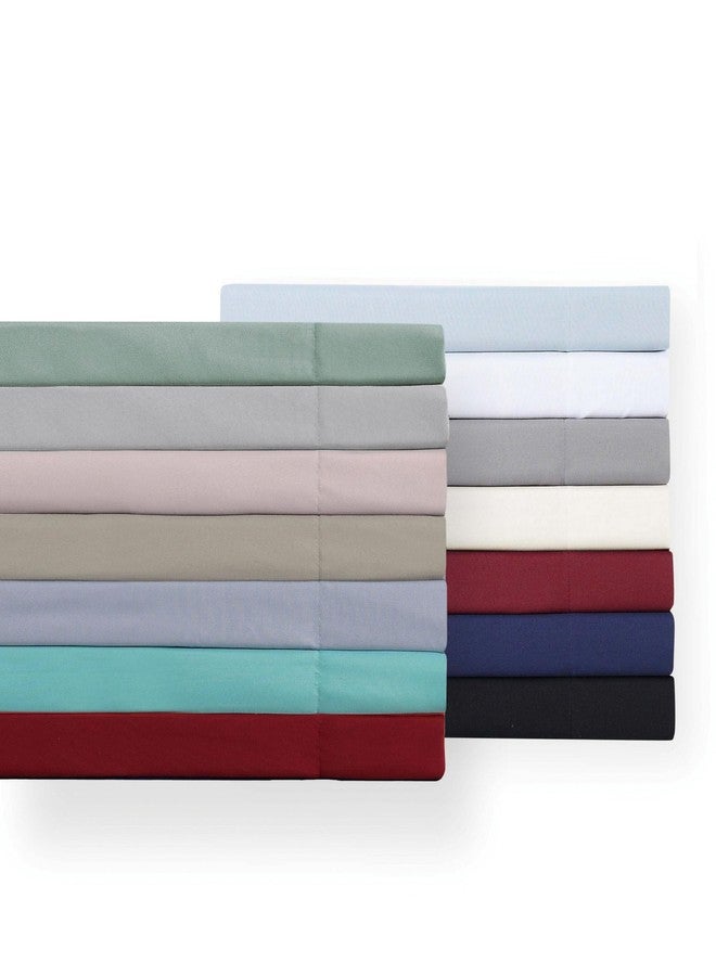 TRULY SOFT Everyday Sheet Set Blush Polyester 3-Piece Twin Sheet Set, Solid Color Themed, Adult Bedding, Oeko-TEX Certified - Image 5