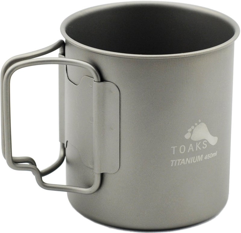 TOAKS كوب توكس تيتانيوم 450 مل (نسخة بسماكة 0.5 مم) - Image 1