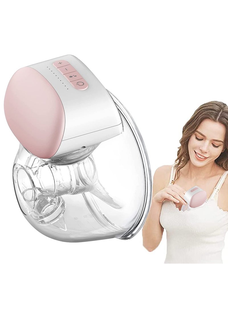 Wearable Breast Pump Hands Free, Pain Free Portable Electric Breastfeeding Pump with 3 Mode  10 Levels, Rechargeable Milk Pump for Travel  Home - Image 1