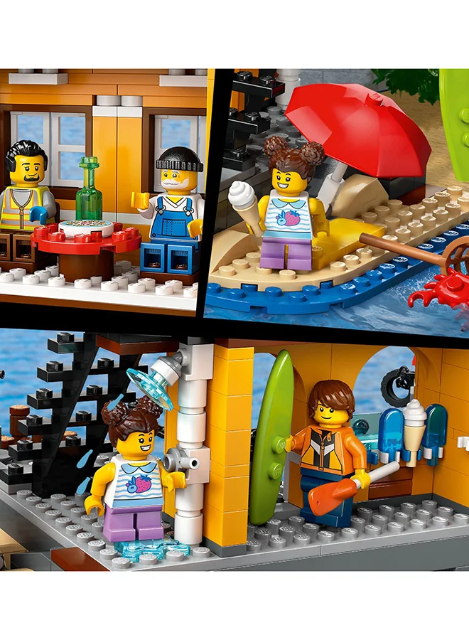 ليغو لعبة مرفأ الساحل مع سفينة الشحن 60422 من LEGO® City