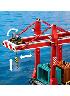 City Seaside Harbour With Cargo Ship Toy, Building Set For Boys And Girls Aged 8 And Over, Kids’ Gift Ideas, Model Container Crane And Boat With 8 Minifigures 60422 (1,226 Pieces) - pzsku/ZF1C0BFF6CCCCBD0955FFZ/45/_/1715862444/aa5ee9a4-947a-4c0a-be5f-134a5354557a