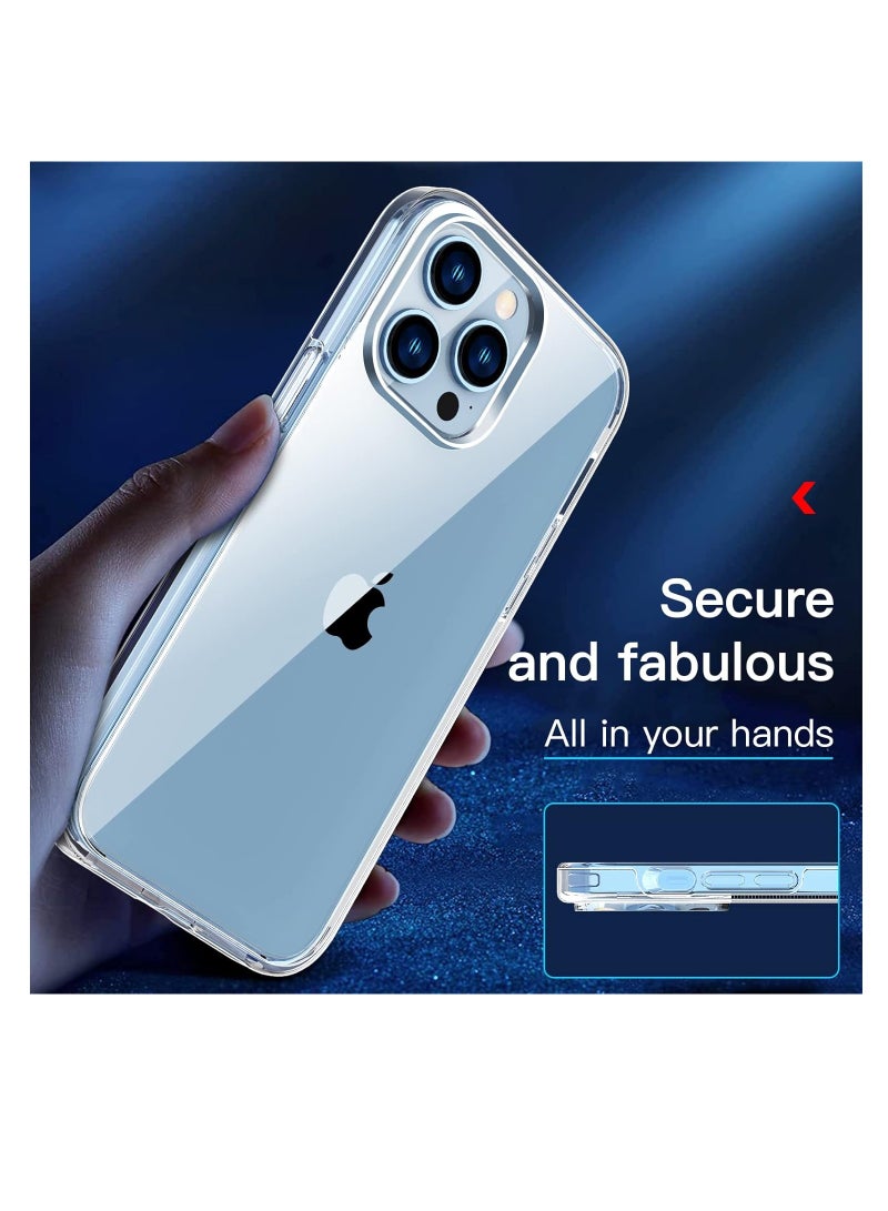 ELTRAZONE iPhone 14 Pro Max Case 6.7 inch, Anti-Yellowing Military Grade Drop Protection with Bumper Shockproof Protective Cover Slim Thin Phone Case iPhone 14 Pro Max - Image 2