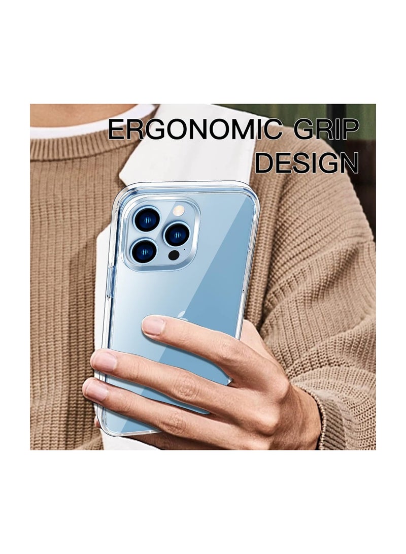 ELTRAZONE iPhone 14 Pro Max Case 6.7 inch, Anti-Yellowing Military Grade Drop Protection with Bumper Shockproof Protective Cover Slim Thin Phone Case iPhone 14 Pro Max - Image 3