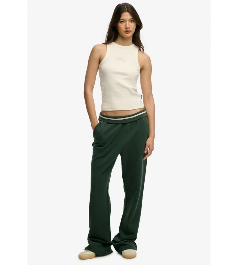 سوبر دراي Athletic Essentials Logo Low Rise Flare Jogger