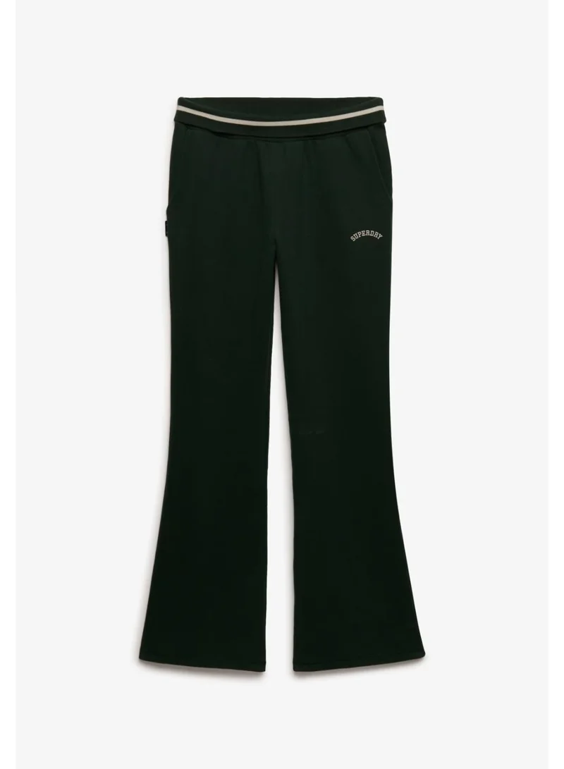سوبر دراي Athletic Essentials Logo Low Rise Flare Jogger