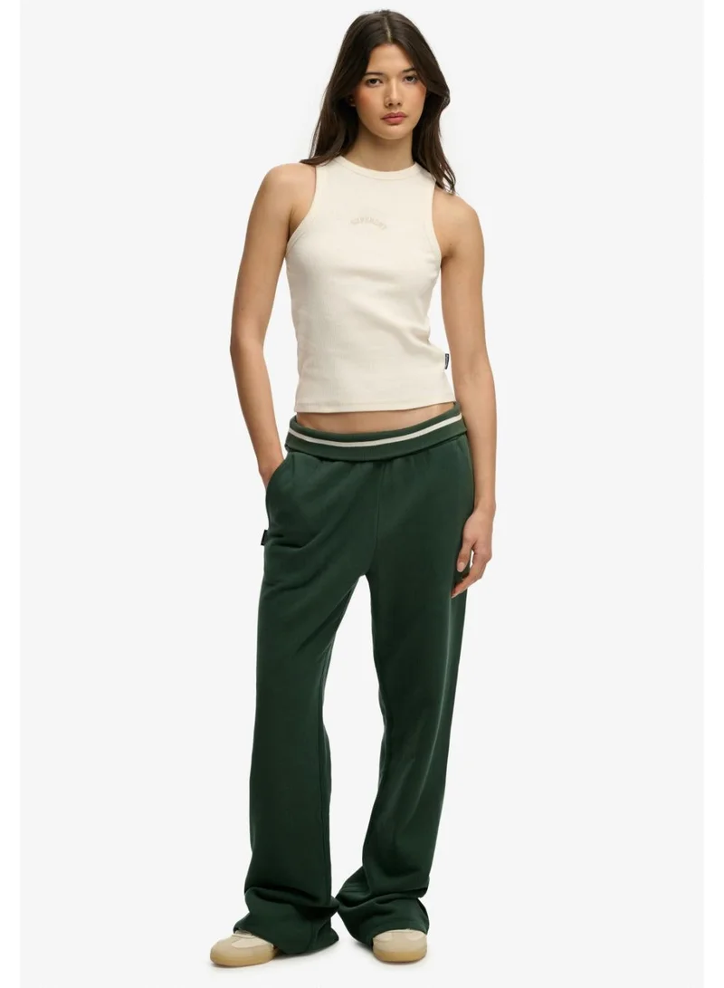 سوبر دراي Athletic Essentials Logo Low Rise Flare Jogger