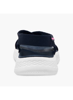 Kappa Women's Textured Slip-On Criss Cross Sandals  - Image 4