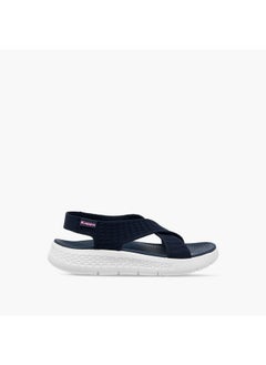 Kappa Women's Textured Slip-On Criss Cross Sandals  - Image 2