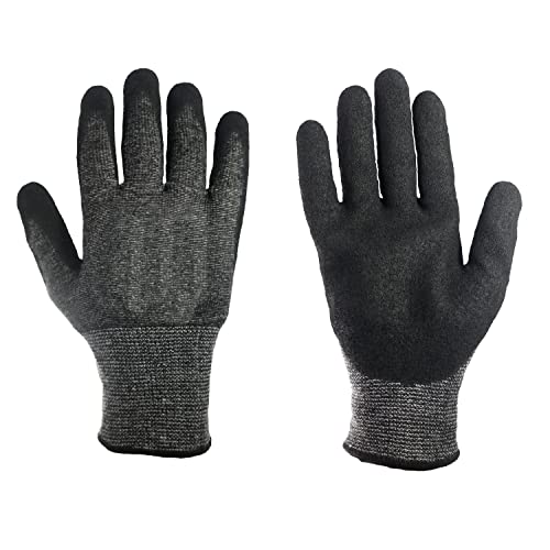 KAWACH Safety Hand Gloves/Heat/Cut/Splash Resistance/Anti Slip Gloves/Polymer coated non-slip gloves (Free Size) - Image 1