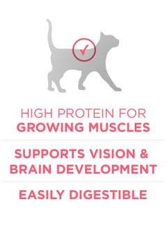 PURINA One Heathy Kitten with Chicken Cat Food 2.7kg  - Image 3