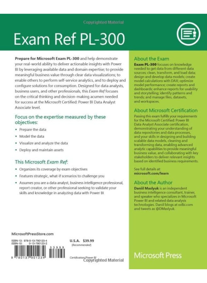 Exam Ref PL-300 Power BI Data Analyst